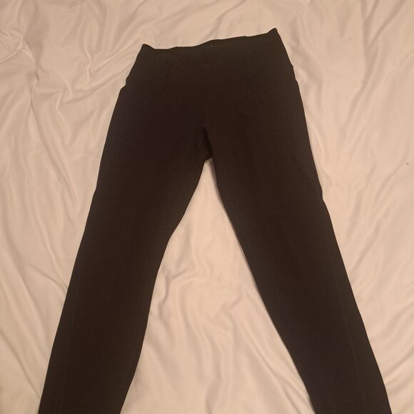 Youth Black leggings - Picture 1 of 2